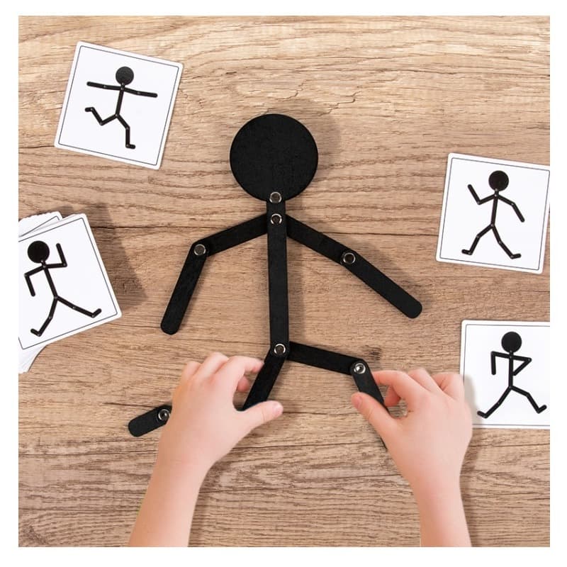My Busy Bag Wooden Man Toy thumbnail 2