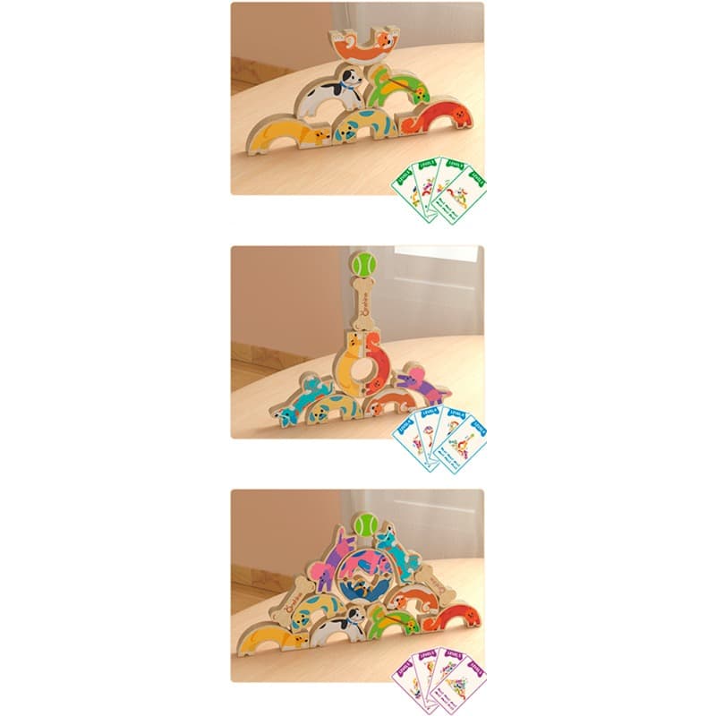 Onshine Wooden Smart Stacking Dogs thumbnail 5