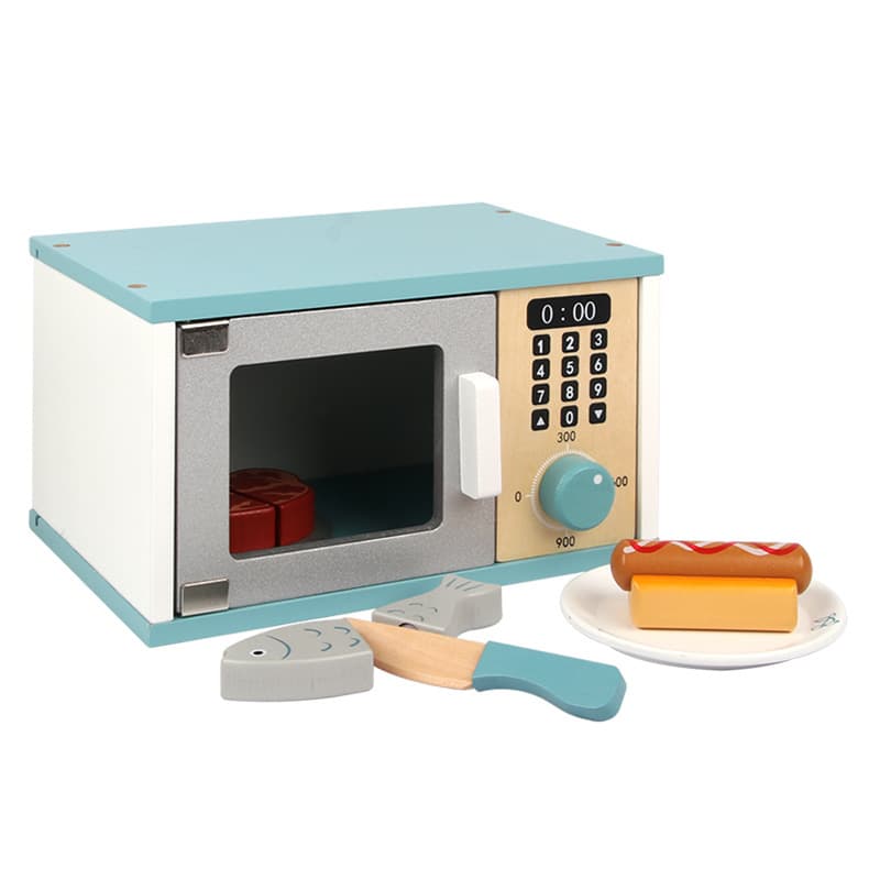 Microwave Oven Wooden Set thumbnail 3