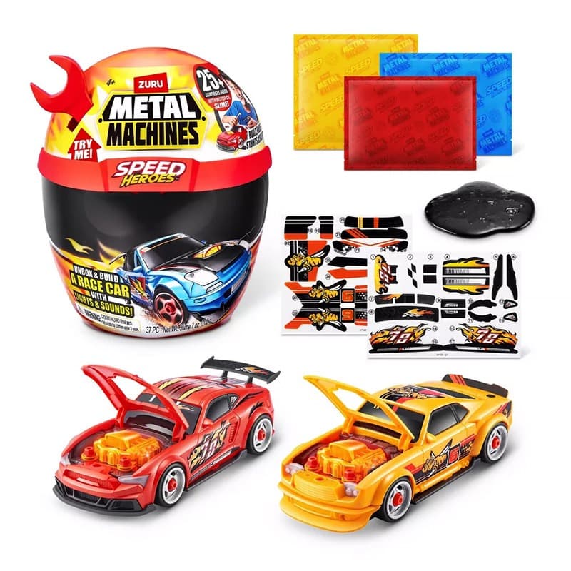 Metal Machines Speed Hero Helmet Playset Series 1 Bulk thumbnail 2