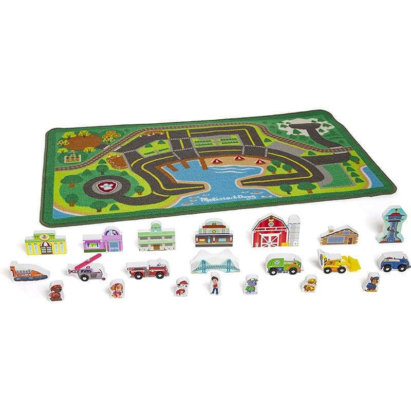 Melissa and Doug Paw Patrol Activity Rug Adventure Bay thumbnail 5