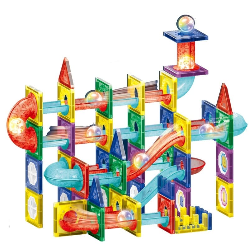 Colorful Window Magnetic Ball Track Set thumbnail 2