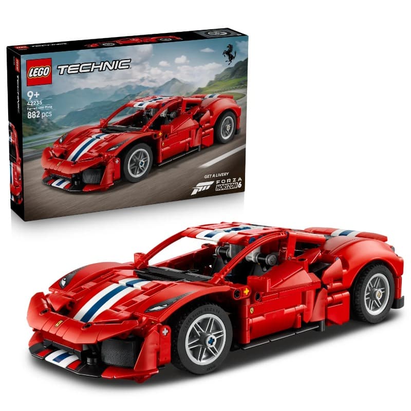 Lego Ferrari 488 Pista Car 42235 thumbnail 2
