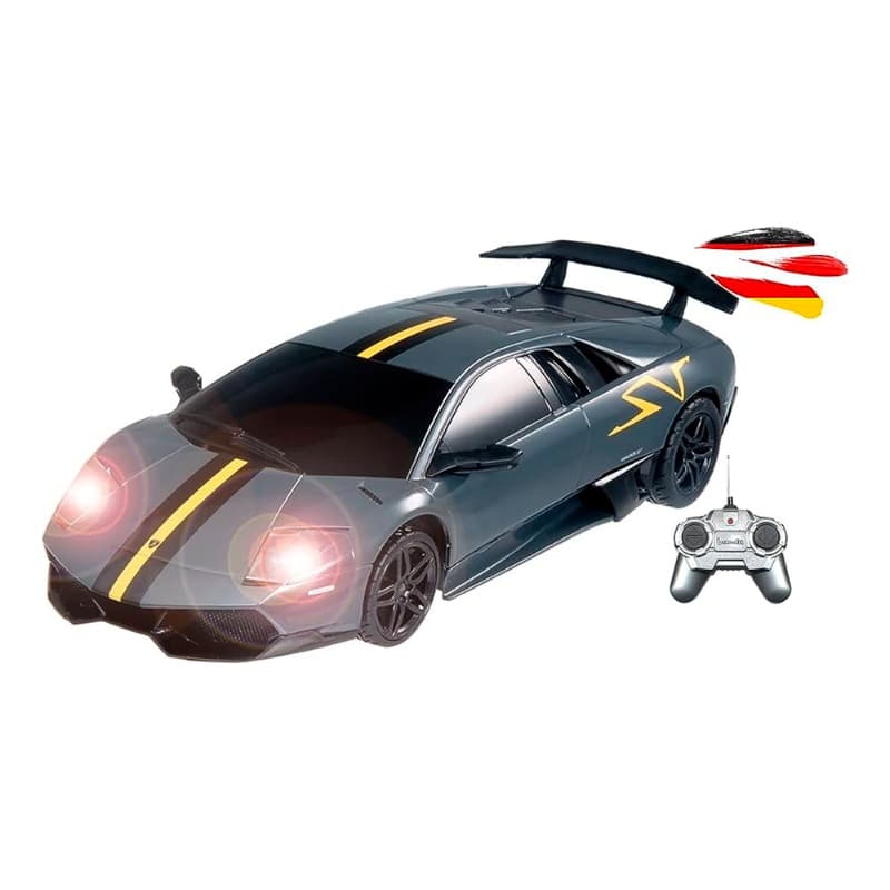 Rastar Metallic Silver Lamborghini with RC