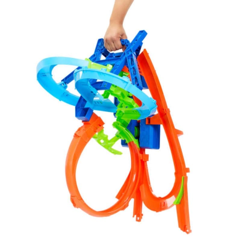Hot Wheels Stunt Tracks Mid-Air Crash Playset thumbnail 3