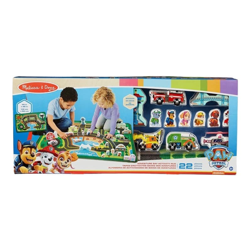 Melissa and Doug Paw Patrol Activity Rug Adventure Bay