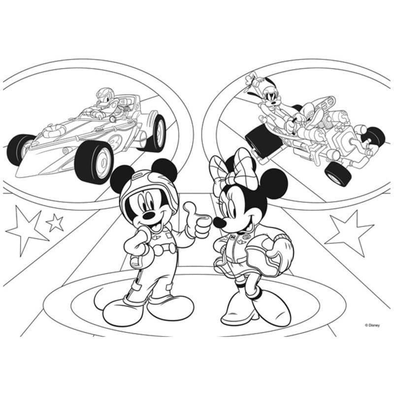 Lisciani - Puzzle DF Supermaxi 24 Mickey thumbnail 3