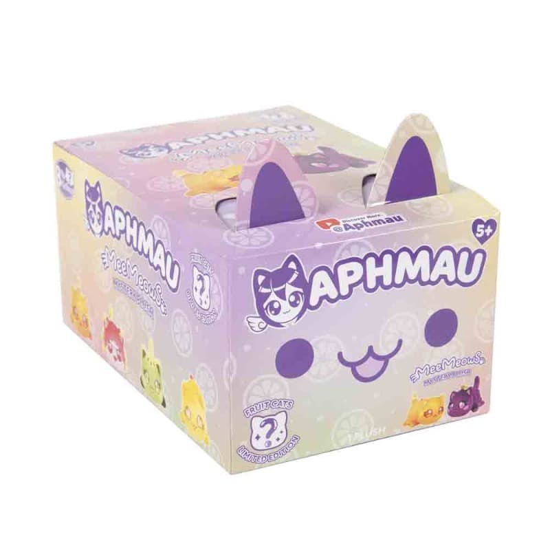 دمية Aphmau MeeMeows الغامضة المحشوة مجموعة الفواكه بوصات