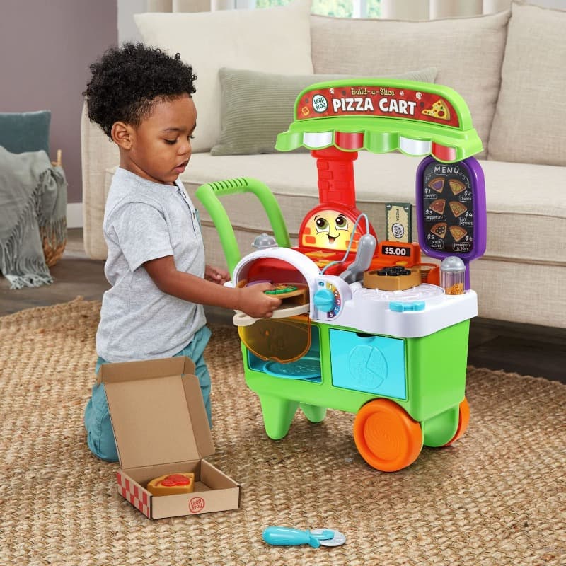 Leap Frog Build A Slice Pizza Cart thumbnail 3