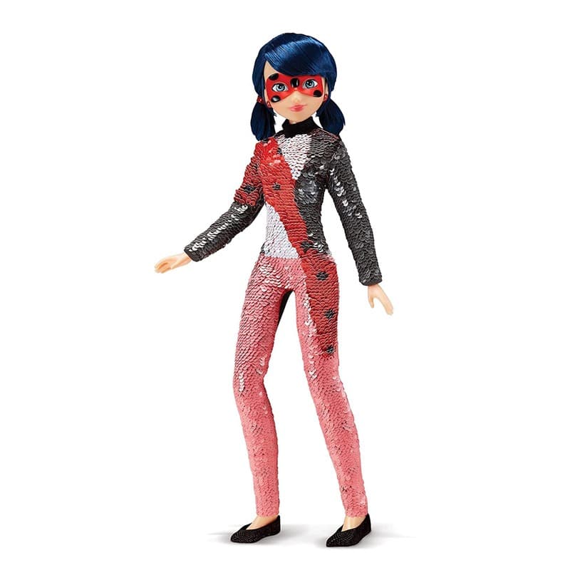 Miraculous Fashion Flip Marinette To Ladybug with Sequins thumbnail 4