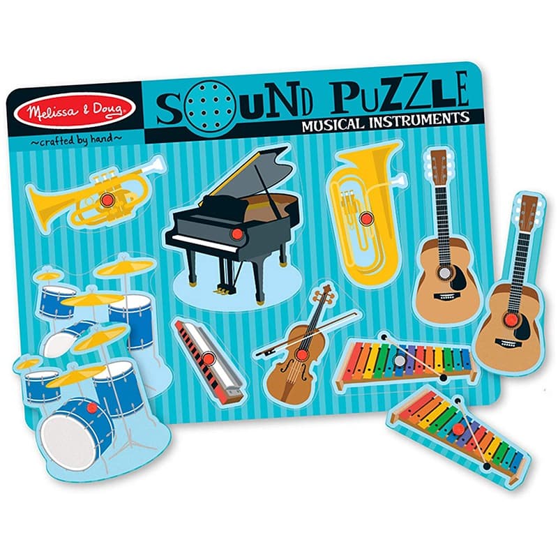 Melissa and Doug Musical Instruments Sound Puzzle thumbnail 2