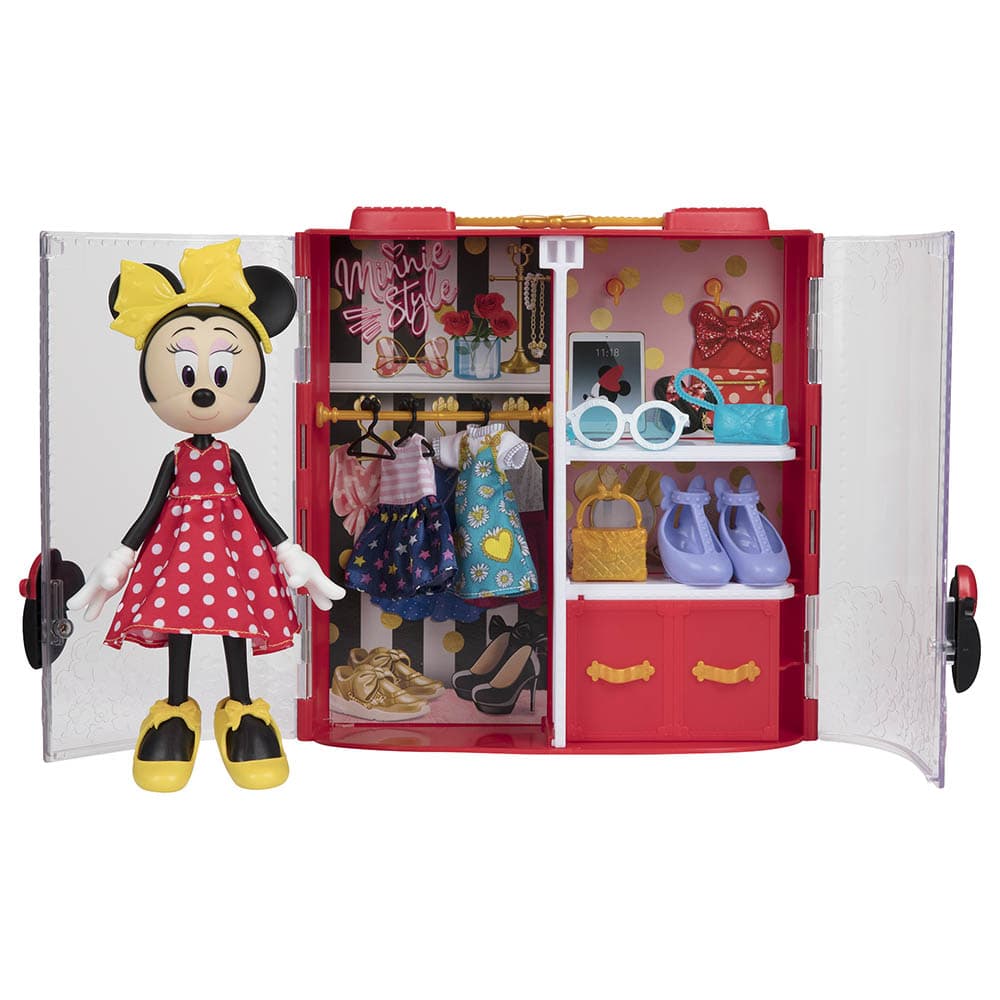 Disney Minnie Mouse Fabulous Fashion Closet Figure thumbnail 3