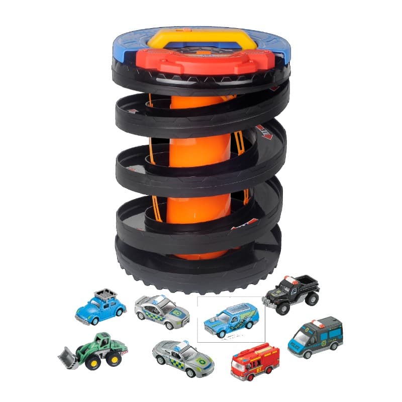 Snap Kid Track Playset Carry Case - Police thumbnail 3