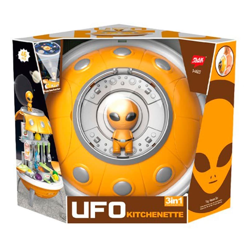 Ufo Little Kitchen Set - Orange thumbnail 3