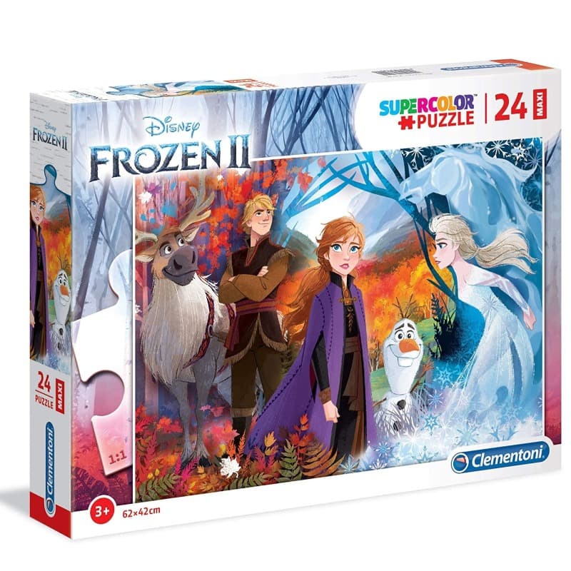 Clementoni 24 Pcs Maxi Puzzle-Frozen 2