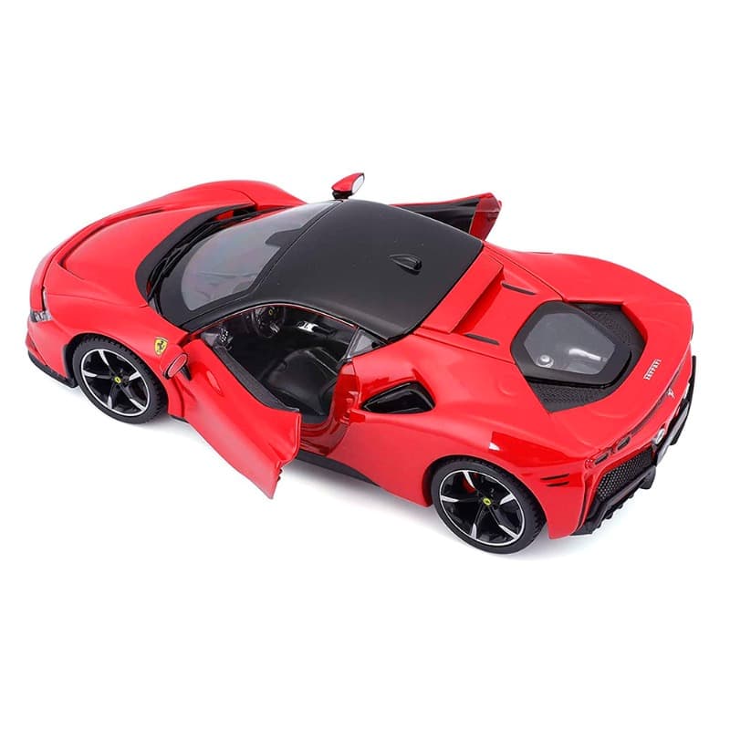 Bburago Ferrari SF90 Stradale - Red thumbnail 4