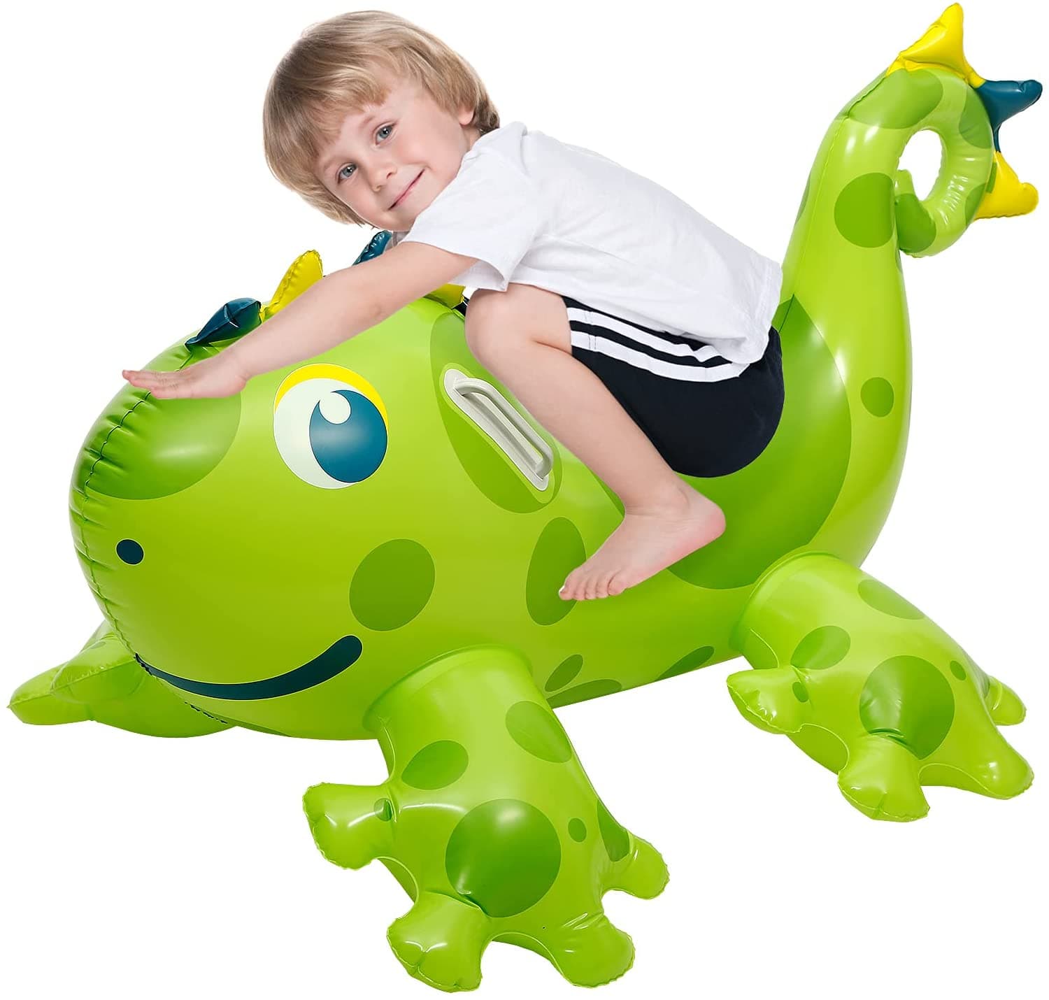 Sun Club Inflatable Kids Dinosaur Rider Float thumbnail 4