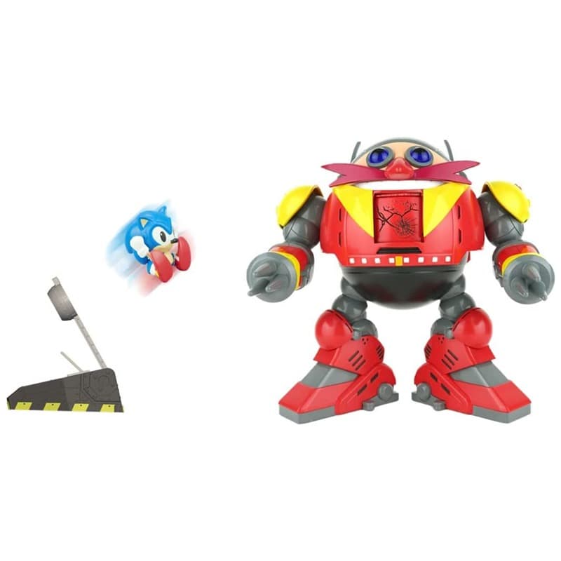 Sonic The Hedgehog Giant Eggman Robot Battle Set with Catapult thumbnail 3