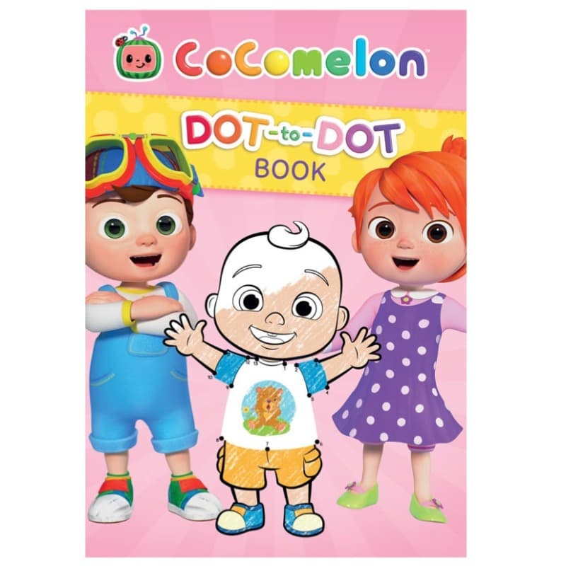 Cocomelon Dot To Dot Book