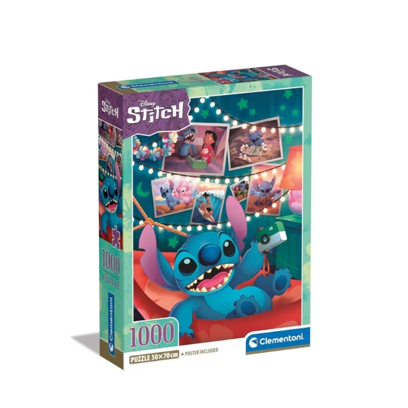 Clementoni Disney Stitch Box Puzzle - 1000 Pcs