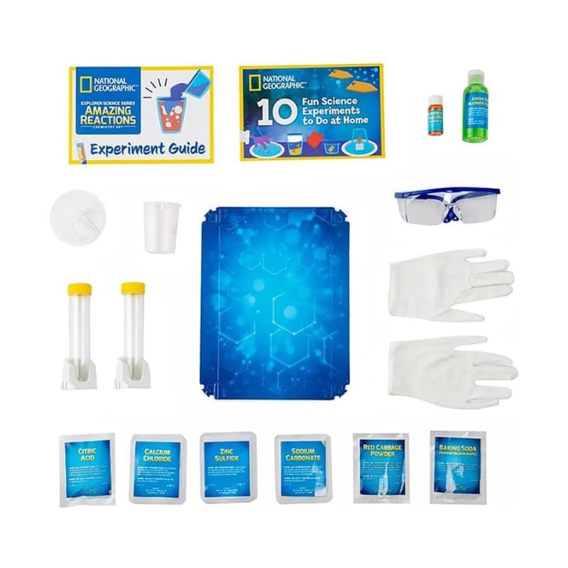 National Geographic Amazing Reactions Chemistry Set thumbnail 2