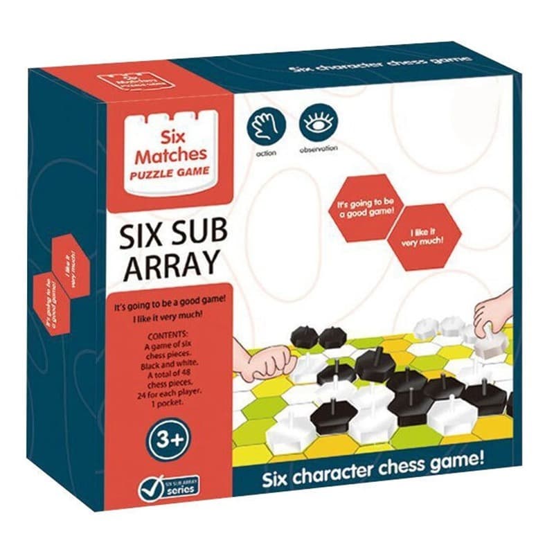 Buy 1 Get 1 Six Sub Array Character Chess Game + 360 Spin And Spell Game thumbnail 3