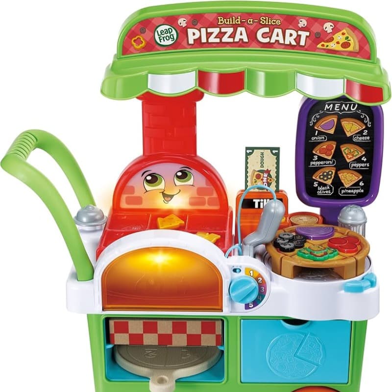 Leap Frog Build A Slice Pizza Cart thumbnail 4