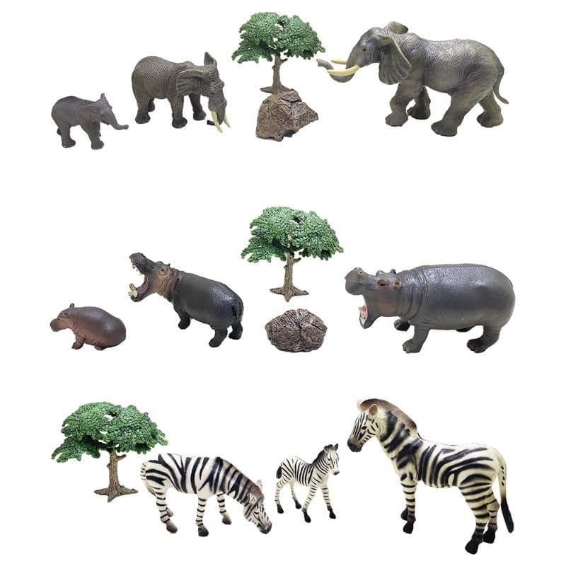 TTC - Series Animal Figure Mix - 4 pcs Set thumbnail 2