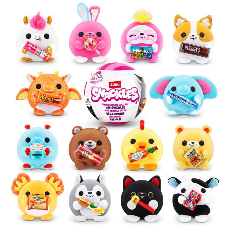 Mini Brands Snackles Soft Toy - Assorted thumbnail 2