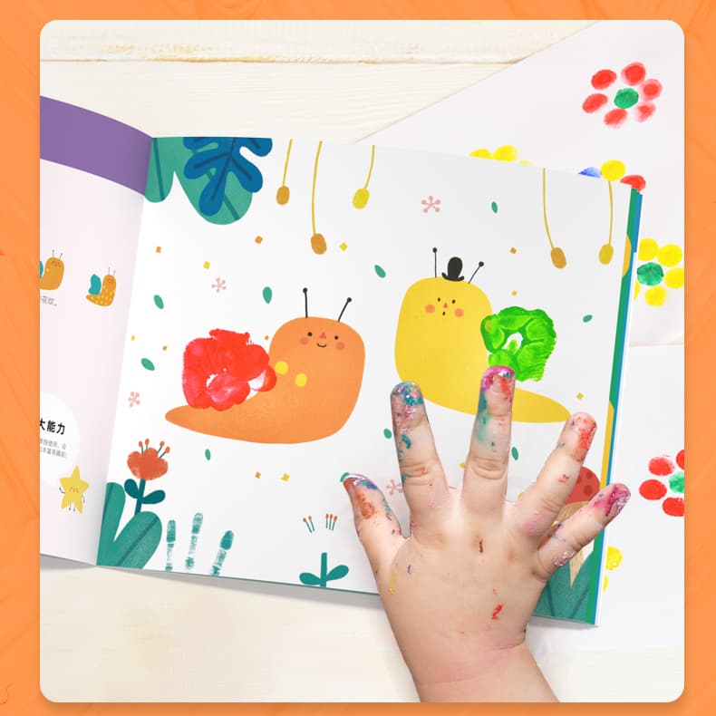 Mideer - Finger Paint Set 6 Colors thumbnail 5
