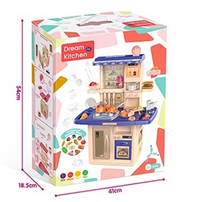 Dream Kitchen Set 38 Pcs - Blue thumbnail 3