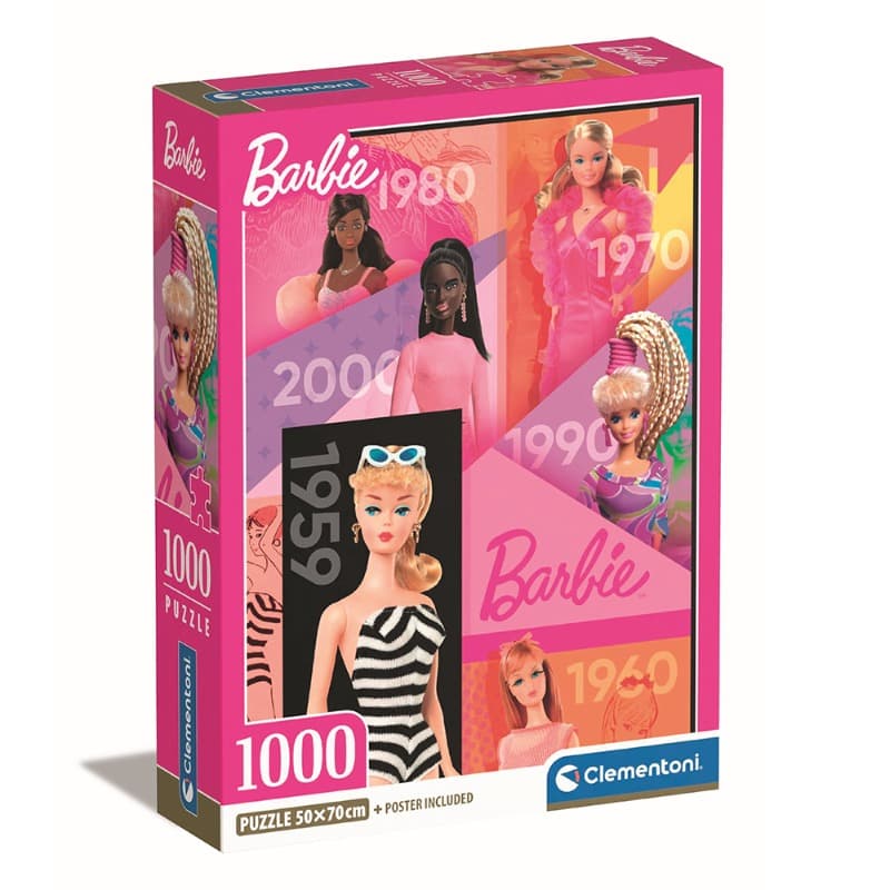 Clementoni Barbie Puzzle – 1000 Pieces