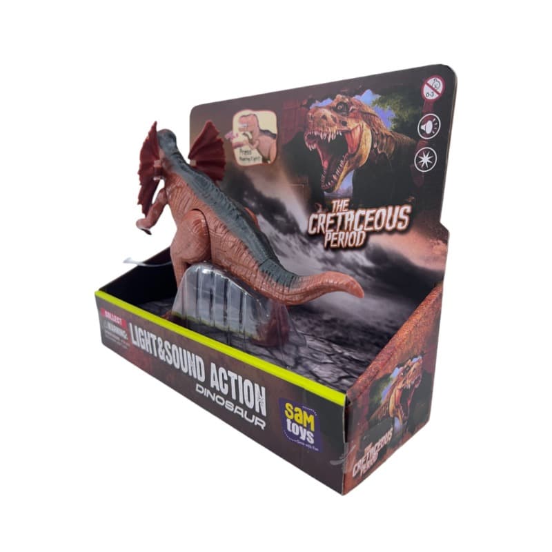 Sam Toys Press And Play Simulation Dilophosaurus thumbnail 3