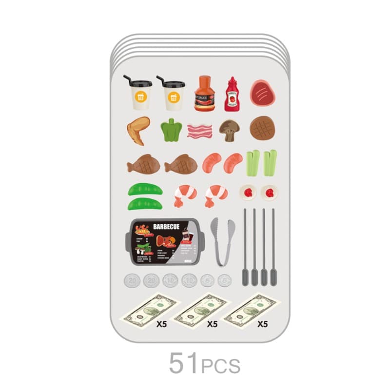 Interactive Kids BBQ Kitchen Playset thumbnail 3