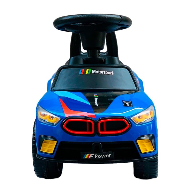 Ride On Car with Light and Music F. Power - Blue thumbnail 2