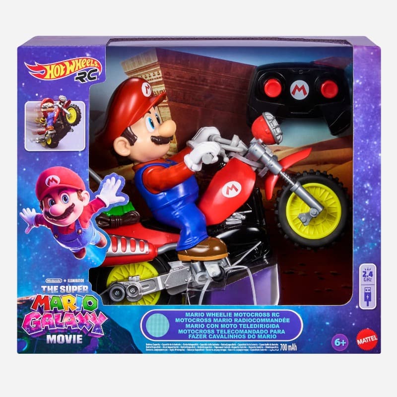 Hot Wheels Desert Poncho Mario Remote Control Vehicles