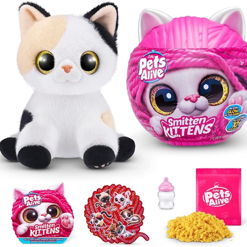 Pets Alive Smitten Kittens Interactive Plush Surprise Assorted thumbnail 2
