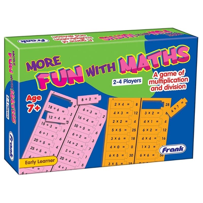 Frank Puzzles More Fun With Maths Game - 80pcs