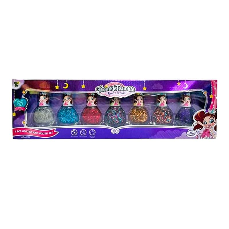 Twinkle Twinkle Nail Polish Set 7 Pcs