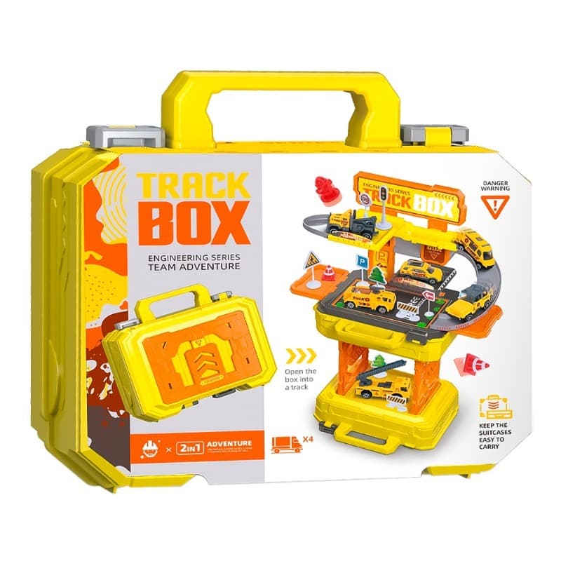 Buy 1 Get 1 Engineering Parking Lot Playset + Fire Parking Lot Playset thumbnail 3