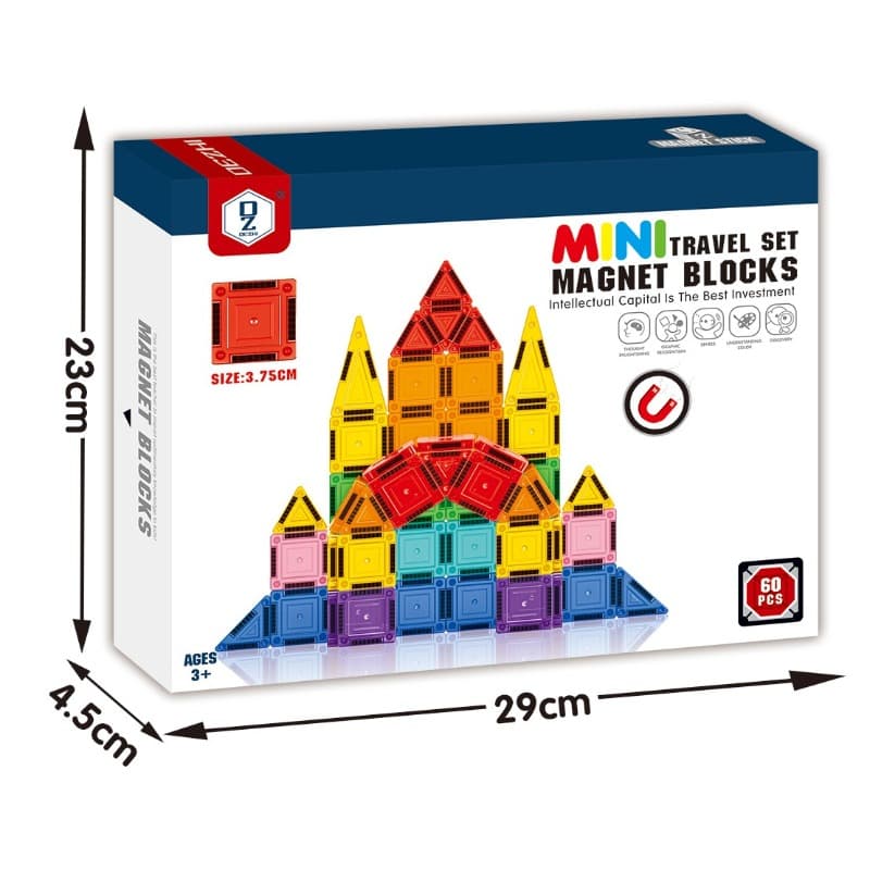 Colorful Window Magnetic Plates – 60 Pieces thumbnail 3
