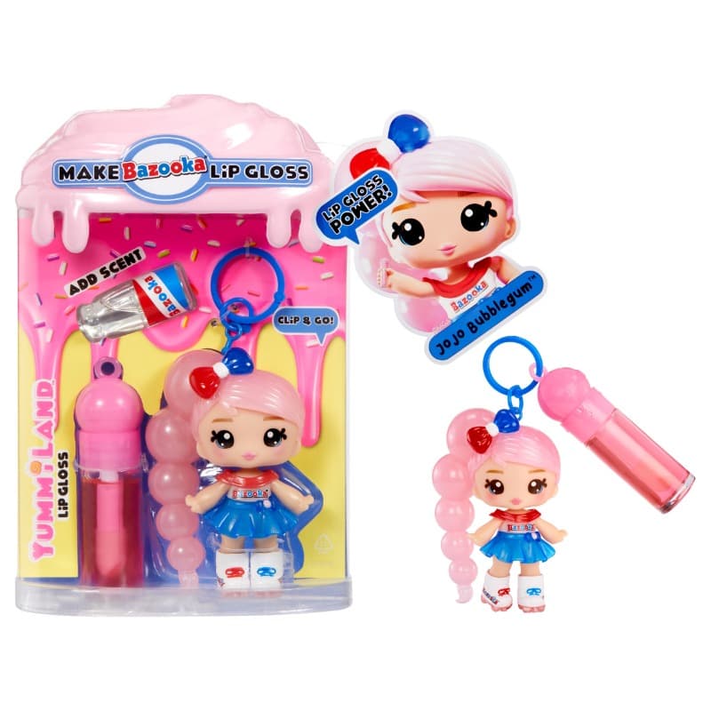 Yummiland Lip Gloss Dolls Licensed Sweets - JoJo Bubblegum