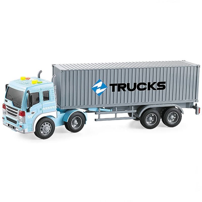 Wenyi 1:16 Friction Container Trailer Truck thumbnail 2