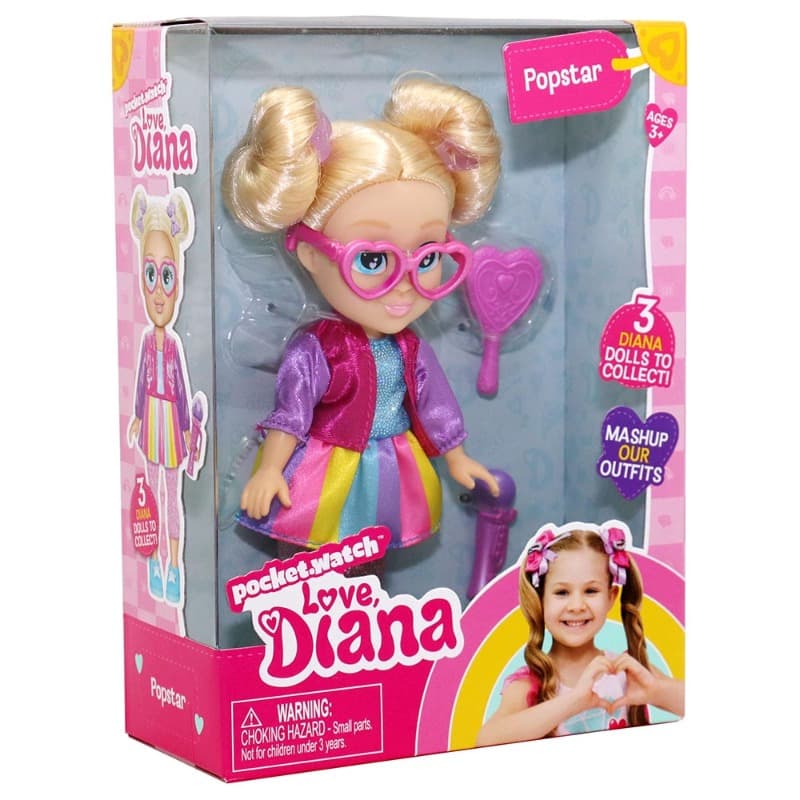 Love Diana Popstar Doll - 6 Inch thumbnail 5