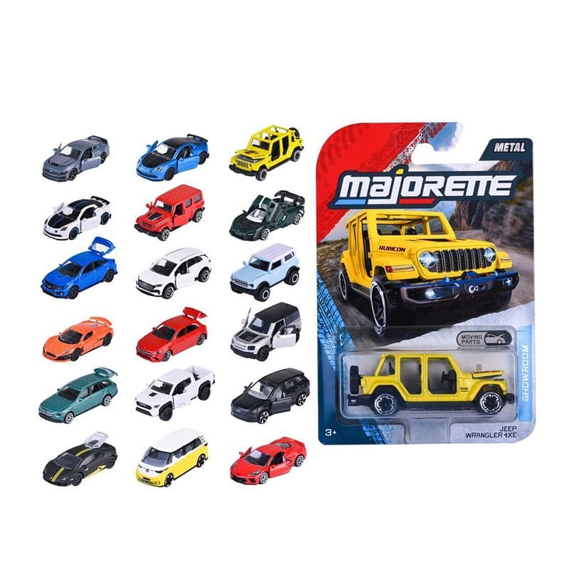 Majorette Showroom Metal Cars - Assorted