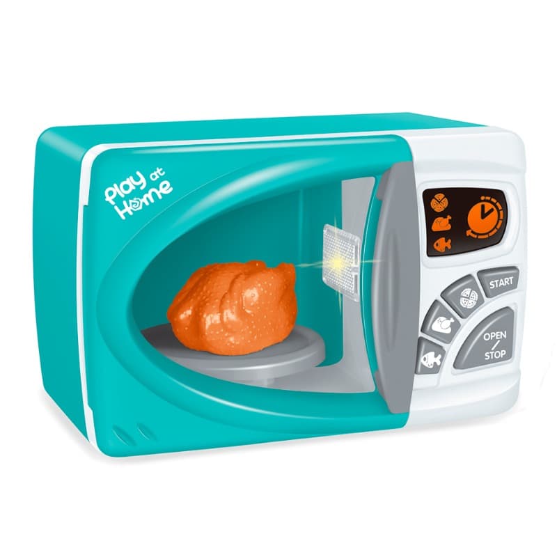 Microwave Oven Play Set Green