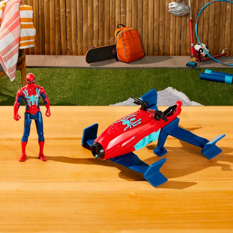 Marvel Web Splashers Vehicle - Spiderman thumbnail 4