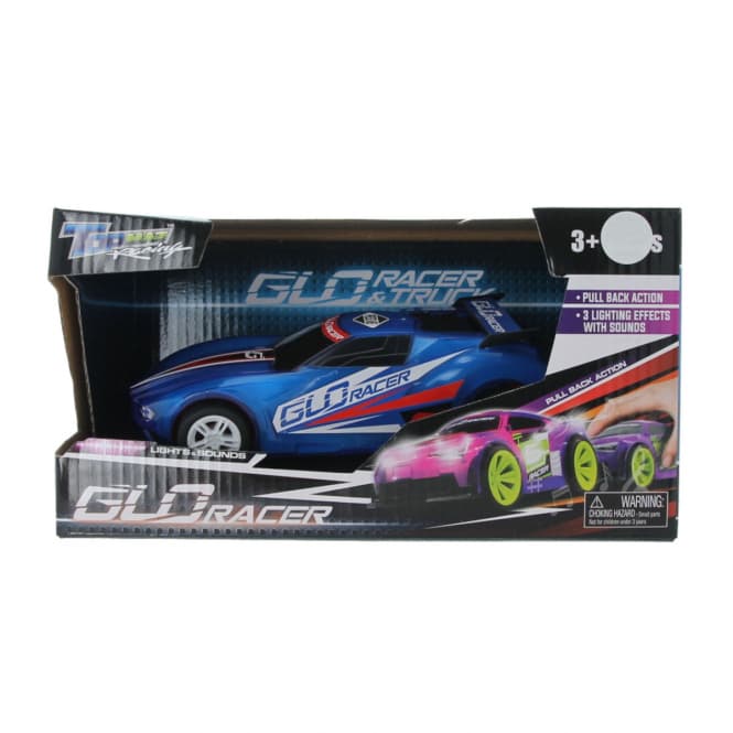 KidzTech Pull Back Glo Racer - Blue thumbnail 3