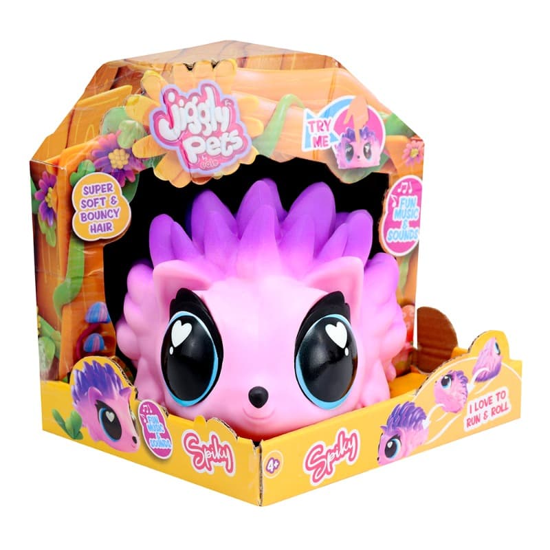 Eolo Jiggly Spiky Hedgehog Pet With Sound