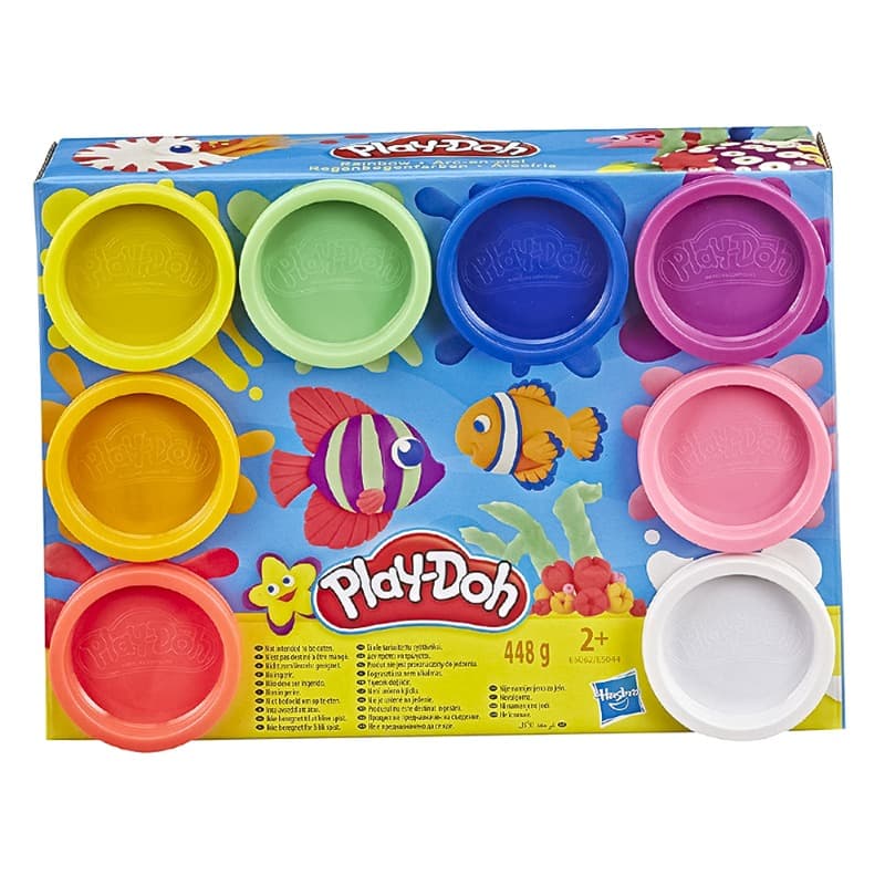 Play-Doh 8 Pack Neon Non Toxic Modeling